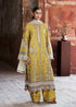 3 Piece - Unstitched Dhanak Stuff Full Embroidered Suit With Chiffon Embroidered Dupatta With Border Lace