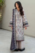 Luxury Lawn Stuff 3 Piece Full Embroidered Suit With Lawn Printed Dupatta