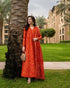 Premium Lawn Stuff 3 Piece Full Heavy Embroidered Suit With Chiffon Embroidered Dupatta With Four-sided Embroidered Lace.