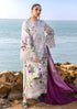 Lawn Stuff 3 Piece All Over Digital Printed Suit With Cotton Net Embroidered Dupatta With Extra Patches.