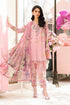 Luxury Lawn Stuff 3 Piece Full Embroidered Suit With Printed Chiffon Dupatta.