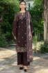 3 Piece - Unstitched Dhanak Stuff Full Embroidered Suit With Printed Wool Shawl