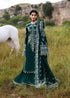 3 Piece - Unstitched Dhanak Stuff Full Embroidered Suit With Four-sided Dhanak Embroiderd Shawl