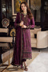 3 Piece - Unstitched Dhanak Stuff Full Embroidered Suit With Chiffon Embroidered Dupatta