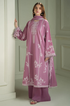 Luxury Lawn Stuff 3 Piece Full Embroidered Suit With Lawn Embroidered Dupatta.