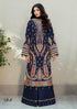 3 Piece - Unstitched Dhanak Stuff Full Heavy Embroidered Suit Chiffon Embroidered Dupatta With Pallu Patche