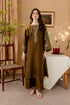 2 Piece - Unstitched Dhanak Stuff Full Embroidered Suit.