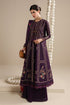 3 Piece - Unstitched Dhanak Stuff Full Embroidered Suit With Printed Blended Shawl
