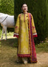 3 Piece - Unstitched Dhanak Stuff Full Embroidered Suit With Printed Wool Shawl