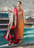 3 Piece - Unstitched Dhanak Stuff Full Embroidered Suit With Digital Printed Wool Shawl