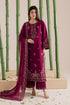 Luxury Lawn Stuff 3 Piece Full Embroidered Suit With Chiffon Embroidered Dupatta.