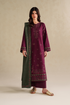 Luxury Lawn Stuff 3 Piece Full Embroidered Suit With Lawn Embroidered Dupatta.