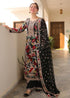 3 Piece - Unstitched Dhanak Stuff Full Embroidered Suit With Chiffon Embroidered Dupatta
