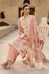 Luxury Lawn Stuff 3 Piece Full Embroidered With Extra Embroidered Patches.