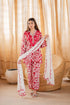 Luxury Lawn Stuff 3 Piece Digital Printed With Bamber Chiffon Embroidered Dupatta With Extra Embroidered Patches.