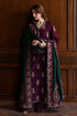 3 Piece - Unstitched Dhanak Stuff Full Embroidered Suit With Dhanak Embroiderd Shawl