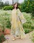Lawn Stuff 3 Piece All Over Digital Printed Suit With Lawn Printed Dupatta With Extra Patches.