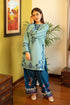 Luxury Lawn Stuff 2 Pec Full Embroidered Suit With Embroidered Trouser.