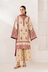 3 Piece - Unstitched Dhanak Stuff Full Embroidered Suit With Dhanak Embroiderd Shawl With Pallu Patche