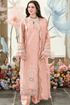 Luxury Lawn Stuff 3 Piece Full Chicken Kari Embroidered Suit With Cotton Net Embroidered Dupatta.