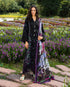 Luxury Lawn Stuff 3 Piece Full Embroidered Suit With Chiffon Printed Dupatta.