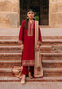 3 Piece - Unstitched Dhanak Stuff Full Embroidered Suit With Full Embroidered Shawl With Extra Patches.