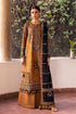 3 Piece - Unstitched Dhanak Stuff Full Embroidered Suit With Dhanak Embroiderd Shawl