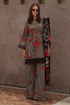3 Piece - Unstitched Khaddar Stuff All Over Digital Printed Suit With Digital Printed Khaddar Shawl